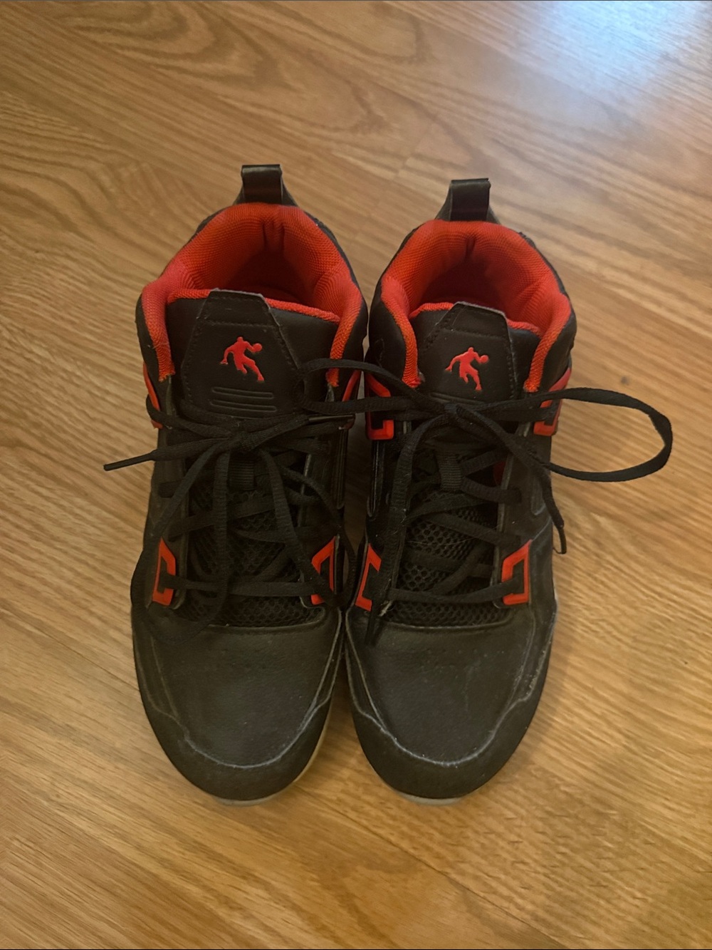 And1 Black and Red boy’s High-Top Basketball Sneakers